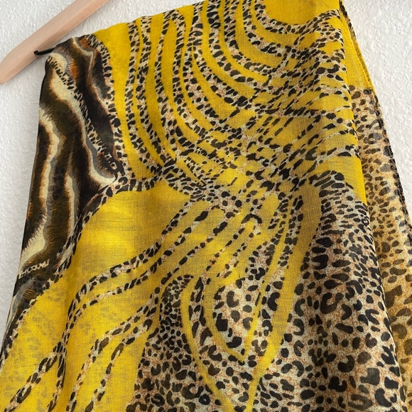 Multi Print Scarf - Picture 3 of 3